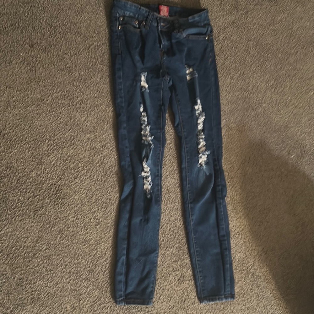 Ripped Skinny Jeans size 0